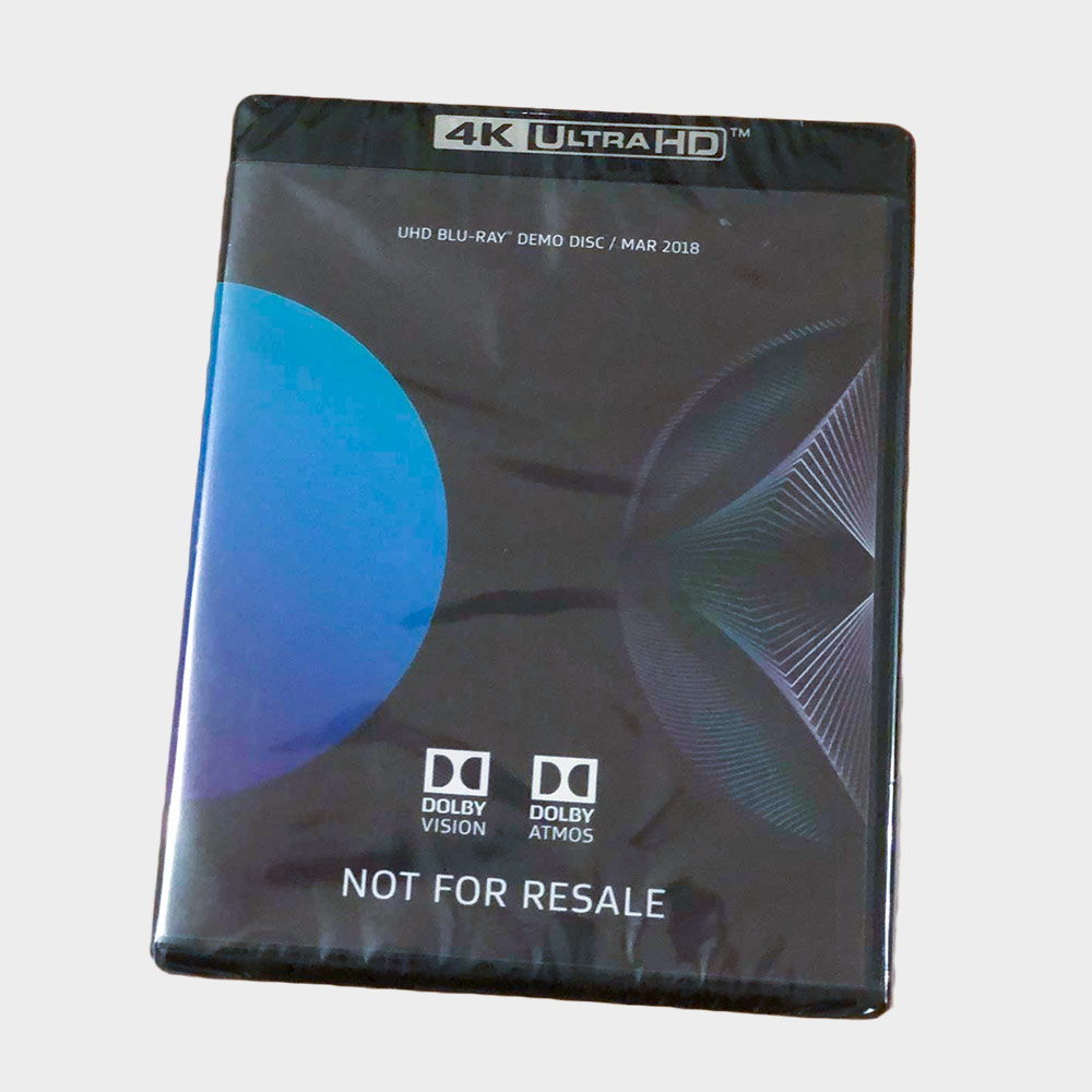 dolby vision demo disc