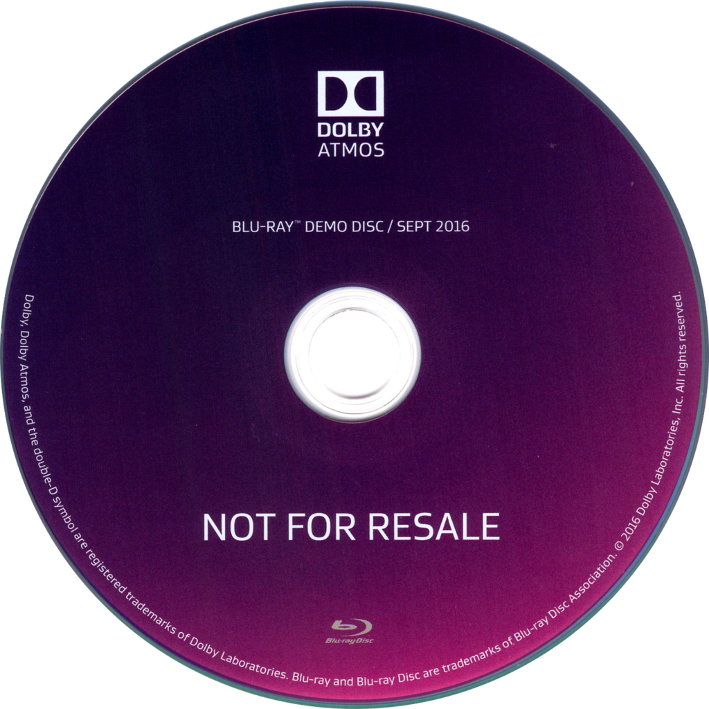 4k blu ray demo disc