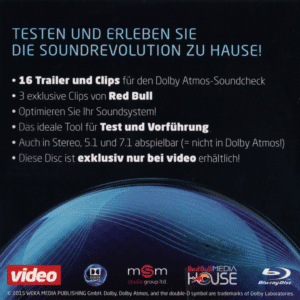 Video PRÄSENTIERT DIE Dolby Atmos Demo Disc (WELT EXKLUSIV) - Bilde 3