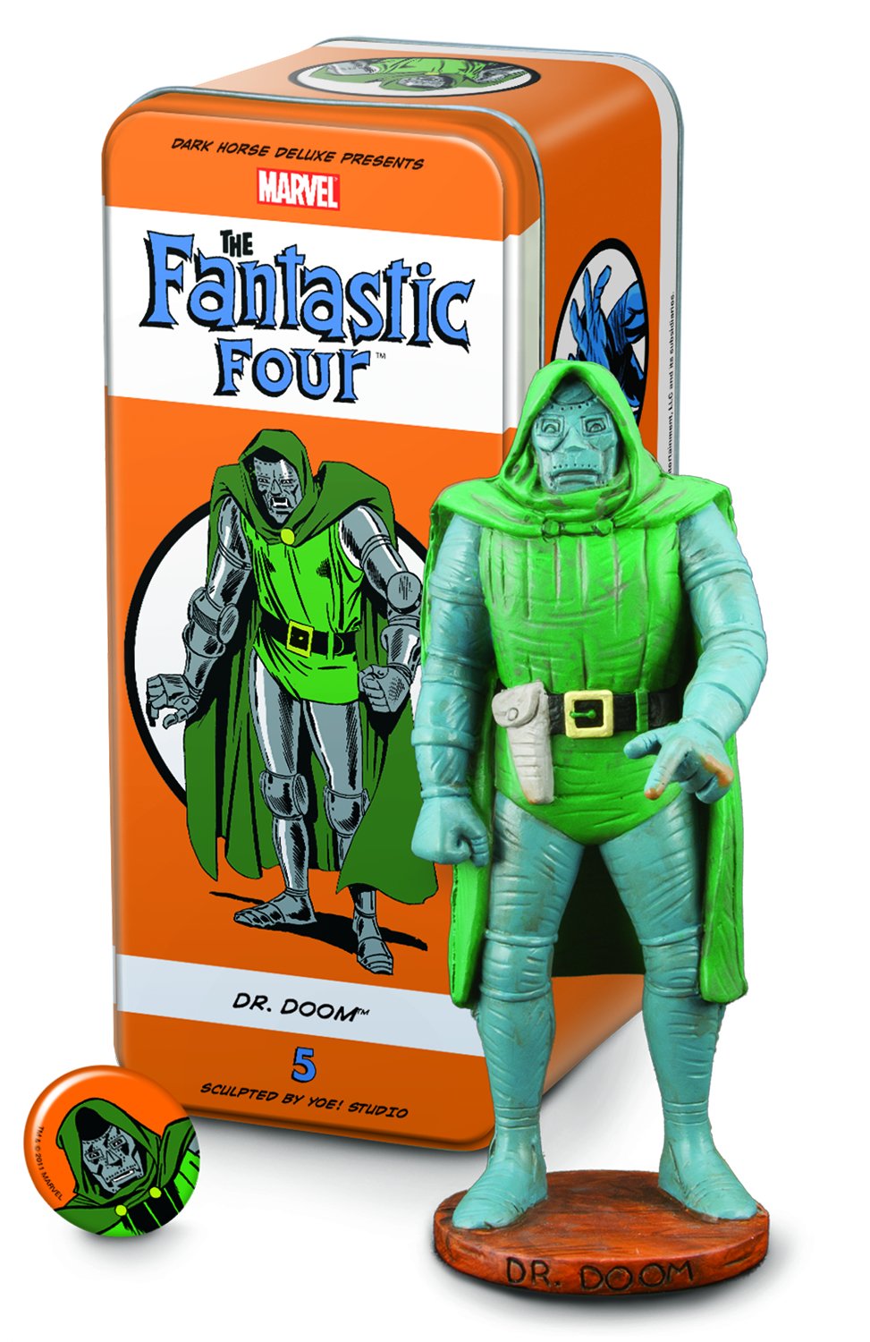 Dark Horse Deluxe Classic Marvel Characters- Fantastic Four #5 Dr. Doom