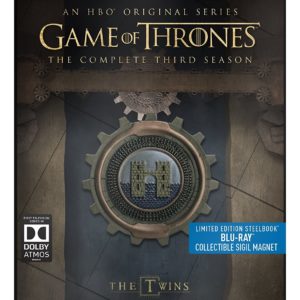 Blu-ray: Game of Thrones: The Complete Third Season (Limited Edition Steelbook)