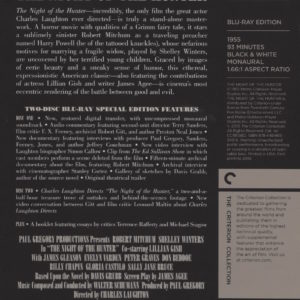 Blu-ray: The Night of the Hunter - Bilde 2