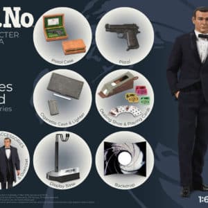 James Bond Dr. No – Limited Edition – 1:6 skala figur - Bilde 3