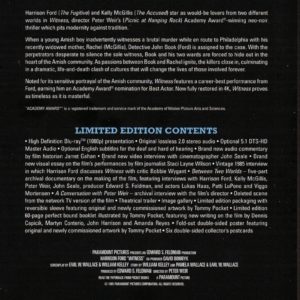 Blu-ray: Witness (Limited Edition) - Bilde 2