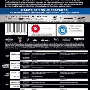 4K UHD: Alfred Hitchcock: Classics Collection Vol. 3 - Bilde 3